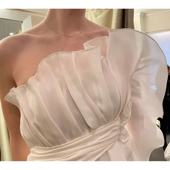 NWT. $3829 CAROLINA HERRERA NAOMI BRIDAL DRESS US 6 - Picture 7 of 8